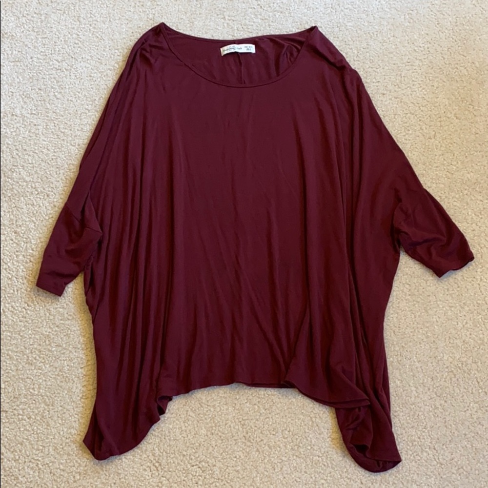 EUC Abercrombie oversized tunic